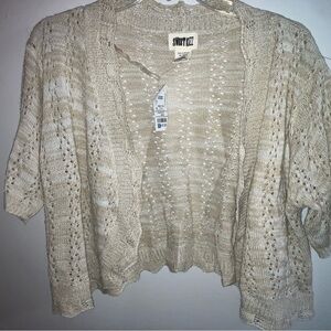 Women's Cream Sweater 3x